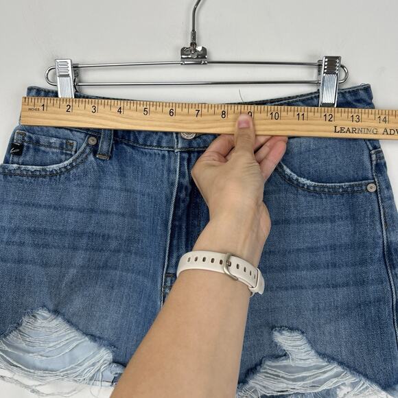 Kancan Women’s Size Small Denim Shorts Distressed # KC7259M Cut Offs - Picture 2 of 10